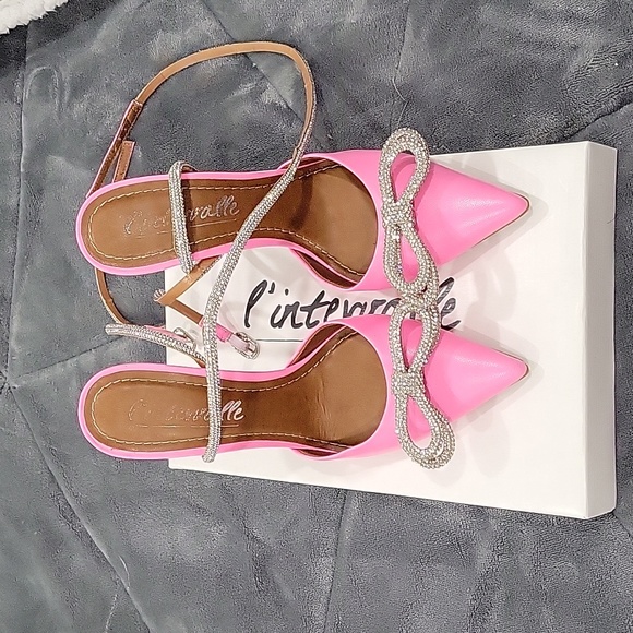 L'INTERVALLE Shoes - L'intervalle Pink Neon Heels